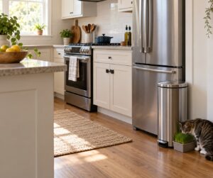 how to childproof and cat proof a kitchen