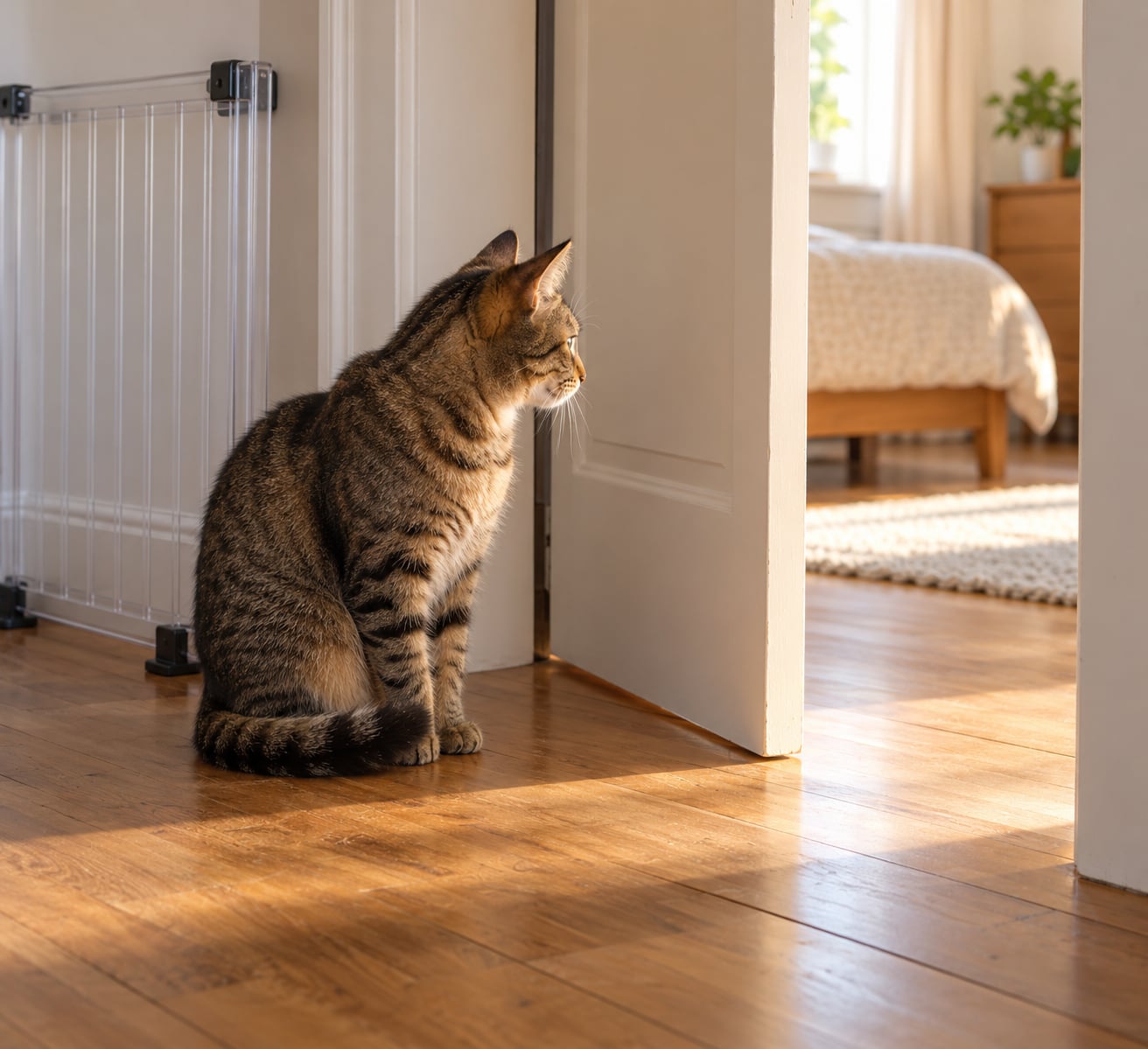 why do cats hate closed doors